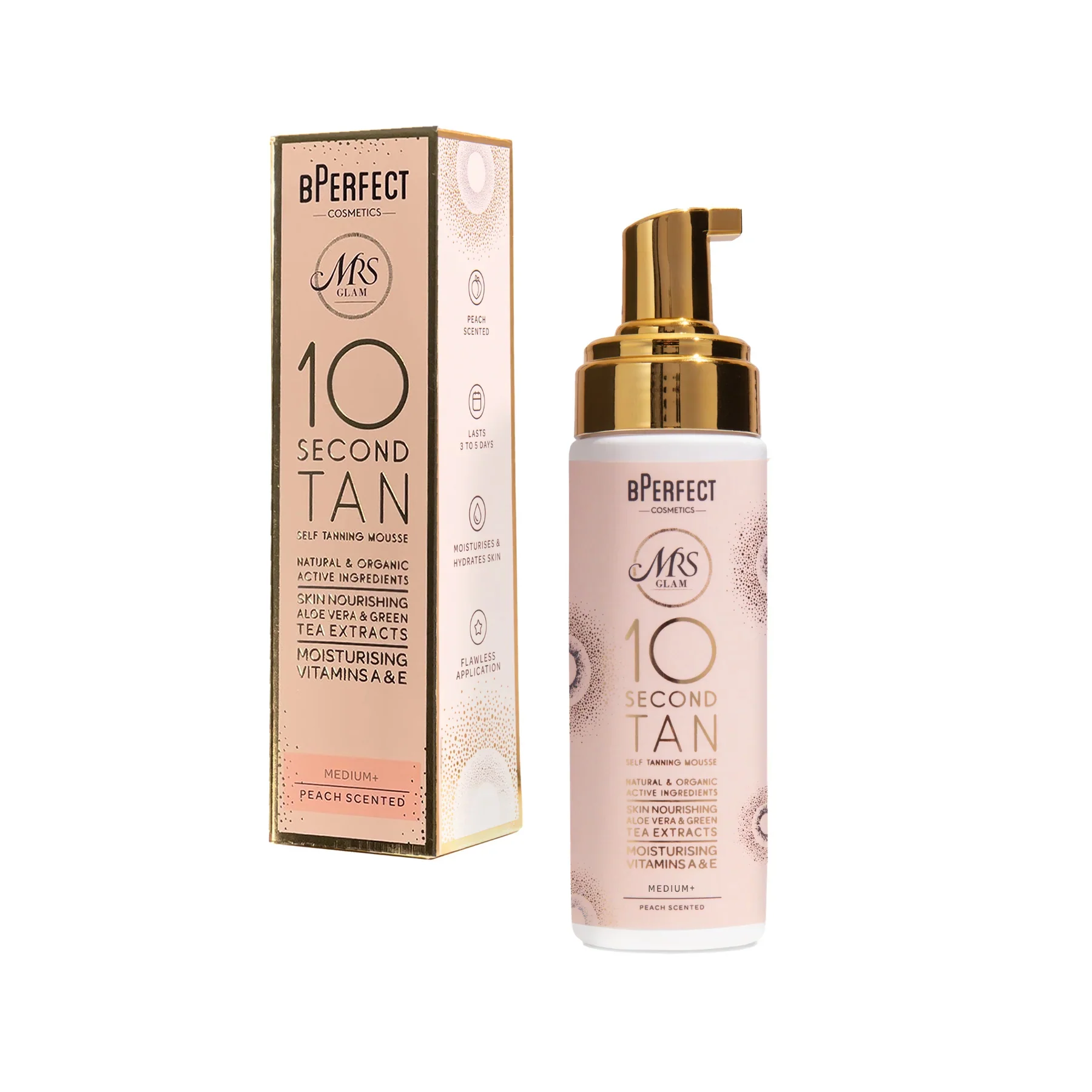 BPerfect x Mrs Glam - Medium+ Tanning Mousse - Image 4