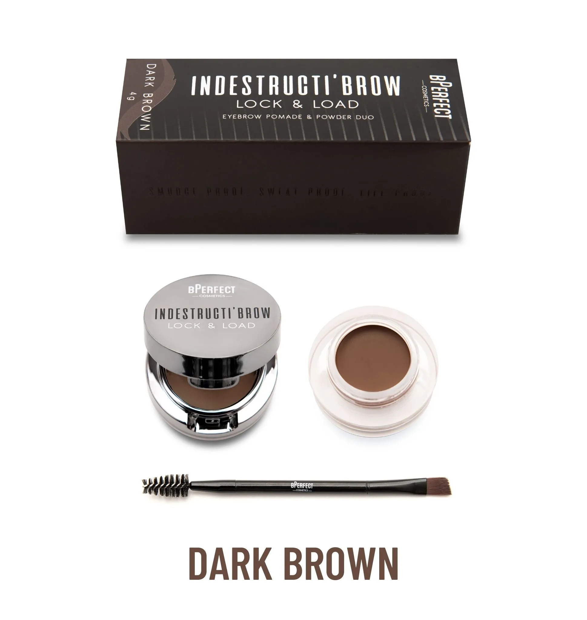 Indestructi'Brow Lock & Load Eyebrow Pomade & Powder Duo - Image 4