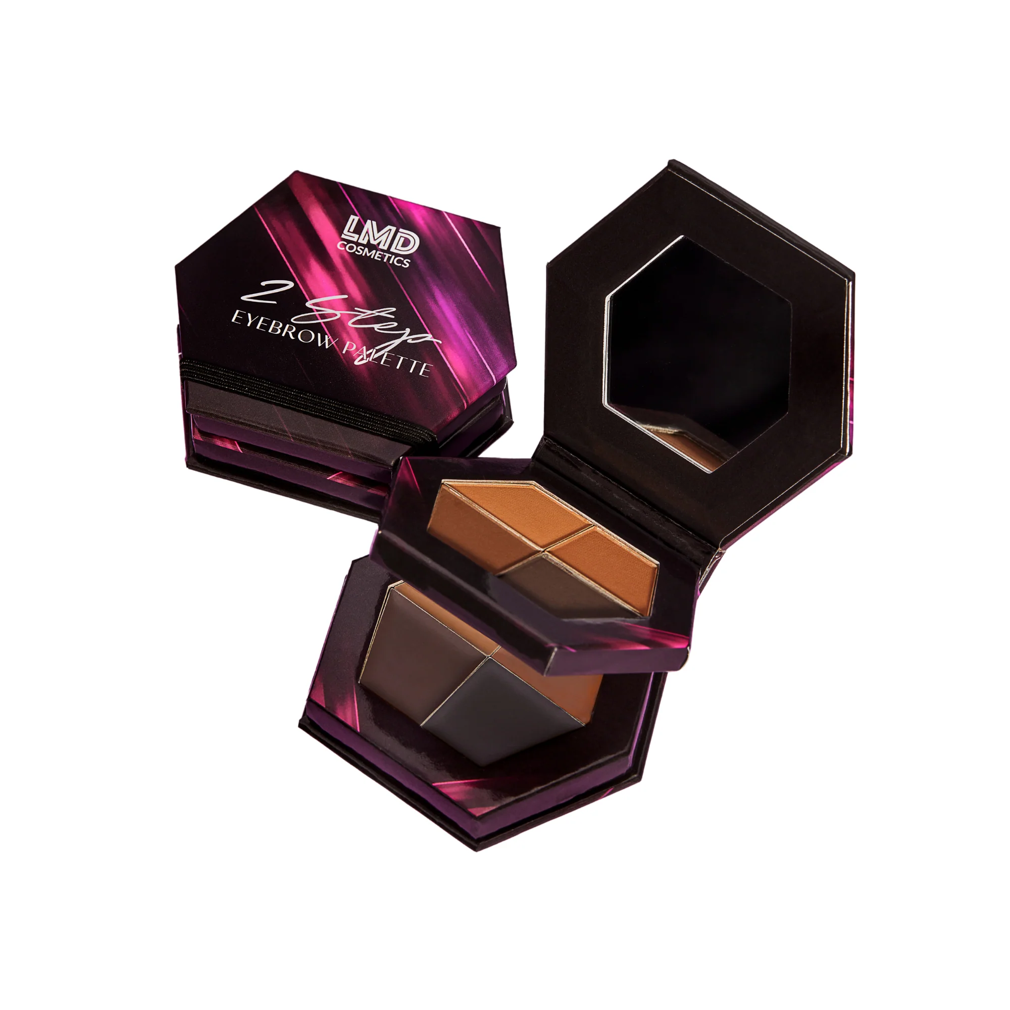 LMD Cosmetics - 2 Step Eyebrow Palette - Image 2