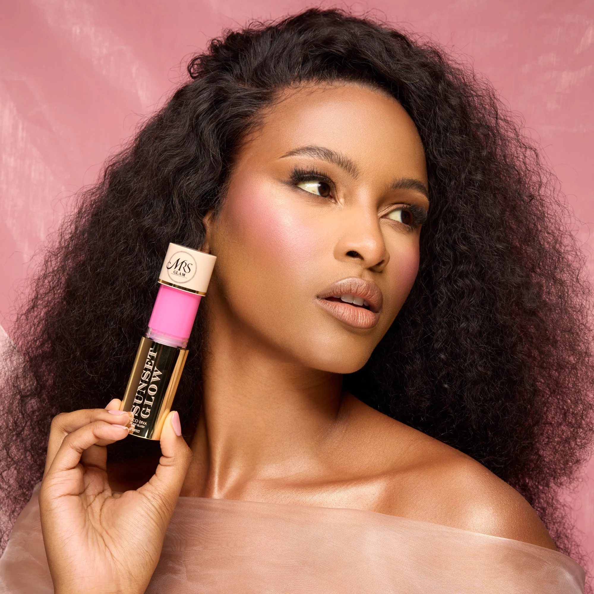 Mrs Glam - Sunset Glow Cream Blush - Image 12