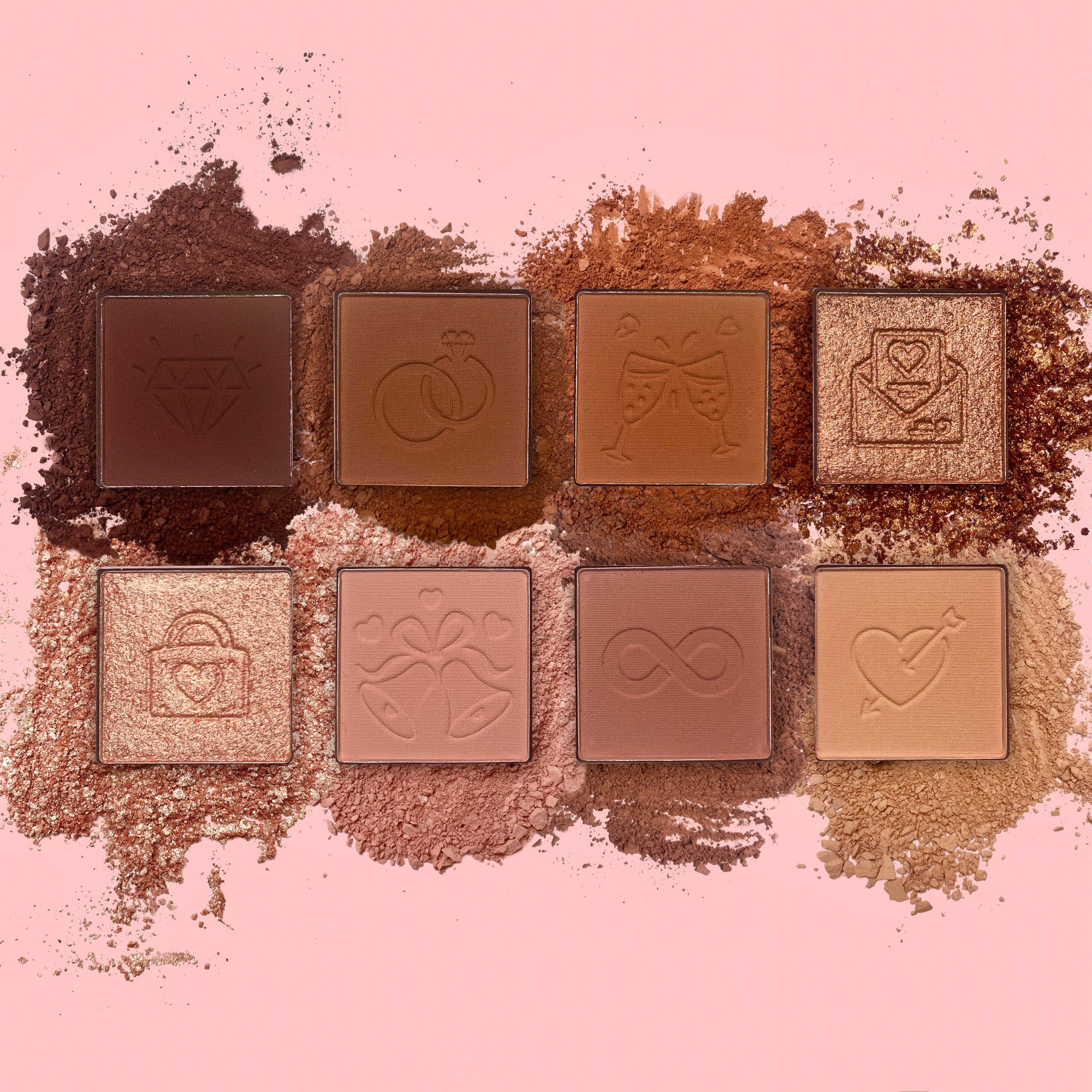 P.Louise - Love Tapes Eyeshadow Palette - Wedding Wish - Image 2