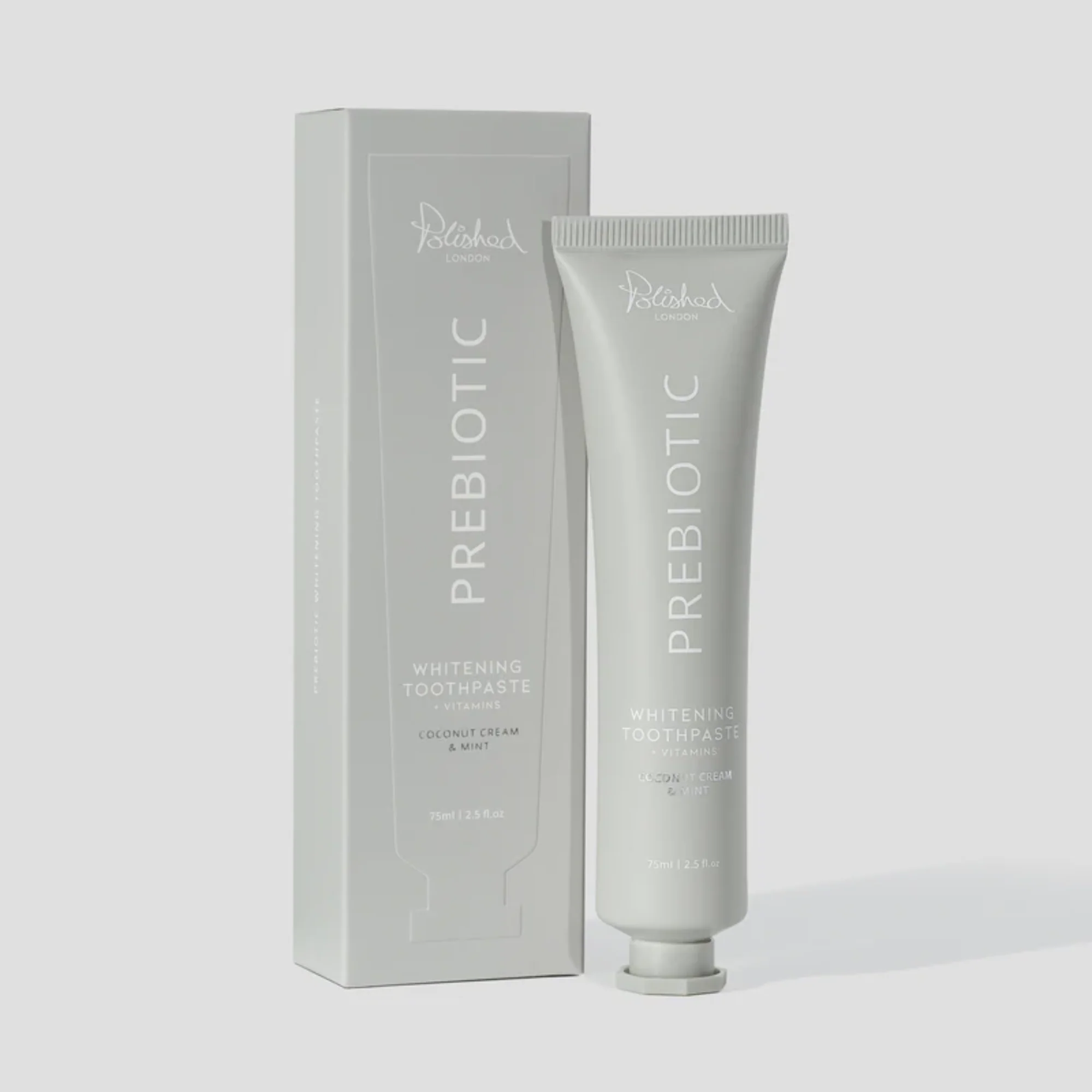 Polished London - Coconut Cream + Mint Prebioitic Whitening Toothpaste - Image 4