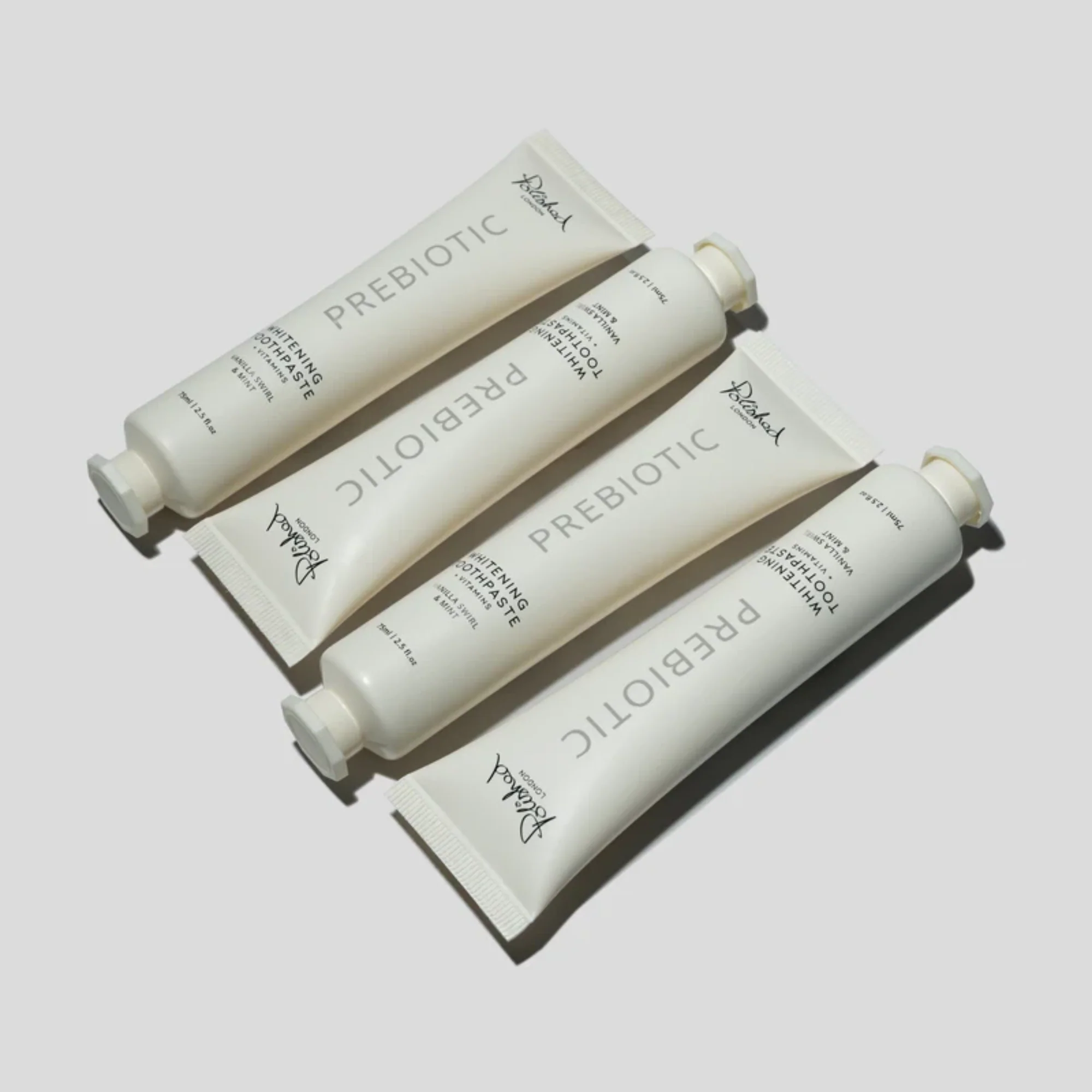 Polished London - Vanilla Swirl + Mint Prebioitic Whitening Toothpaste - Image 8