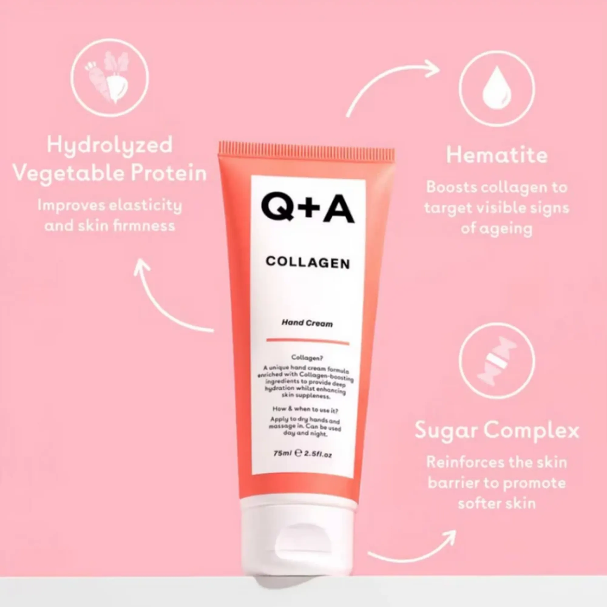 Q+A Collagen Hand Cream - Image 4