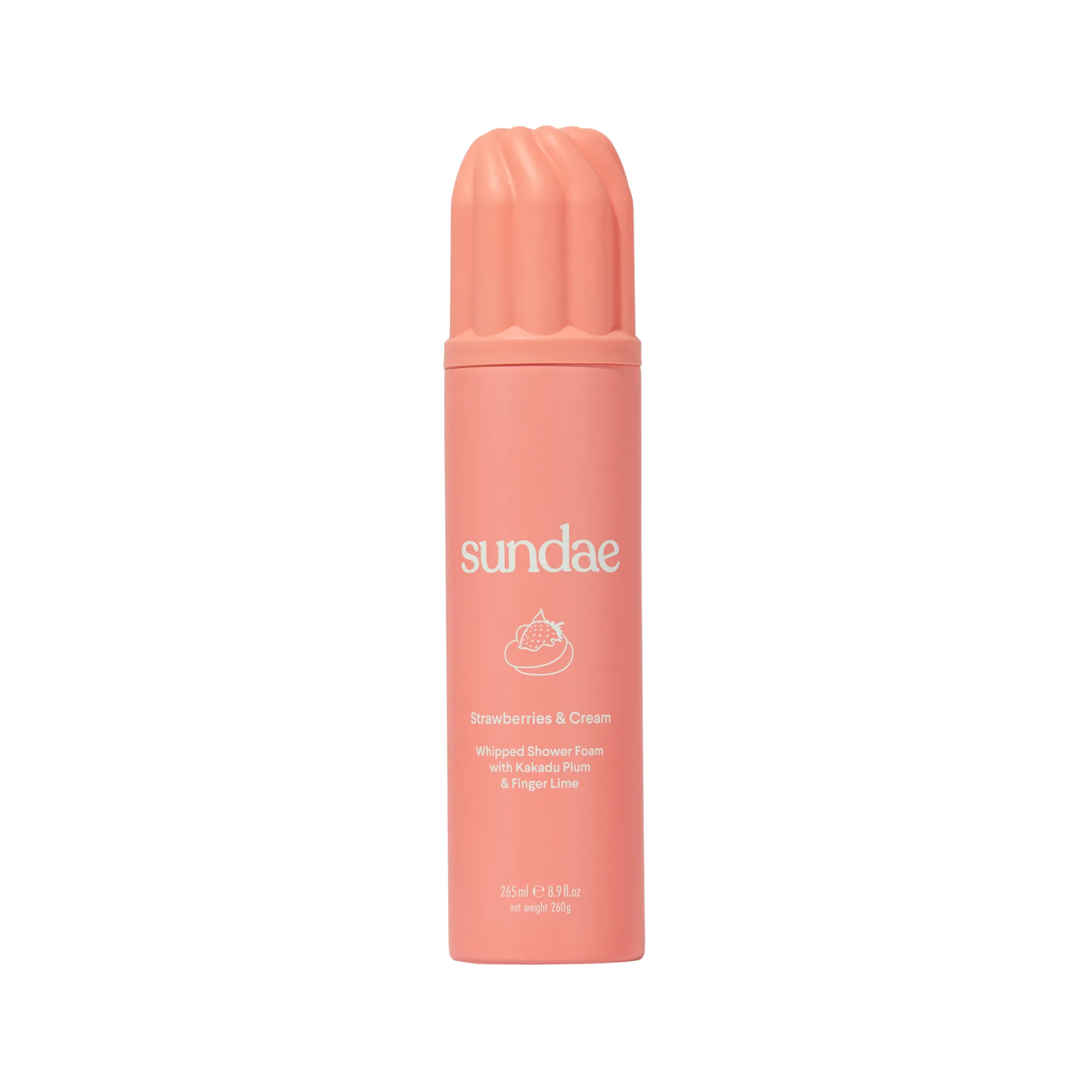 Sundae - Foaming Body Wash - Strawberries & Cream