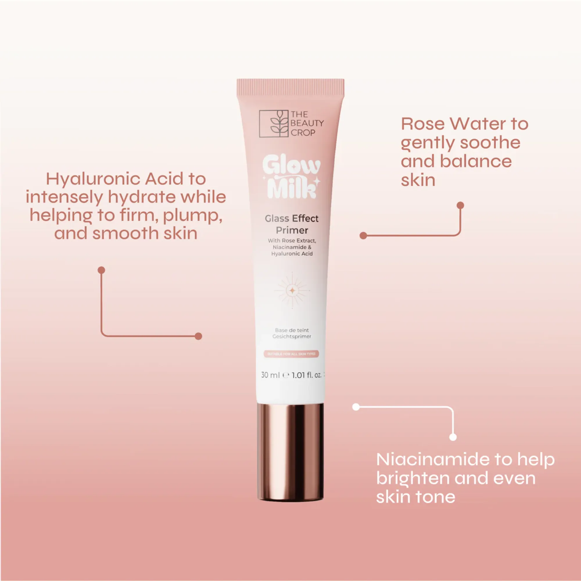 The Beauty Crop - Glow Milk Prime & Set Duo - Image 3