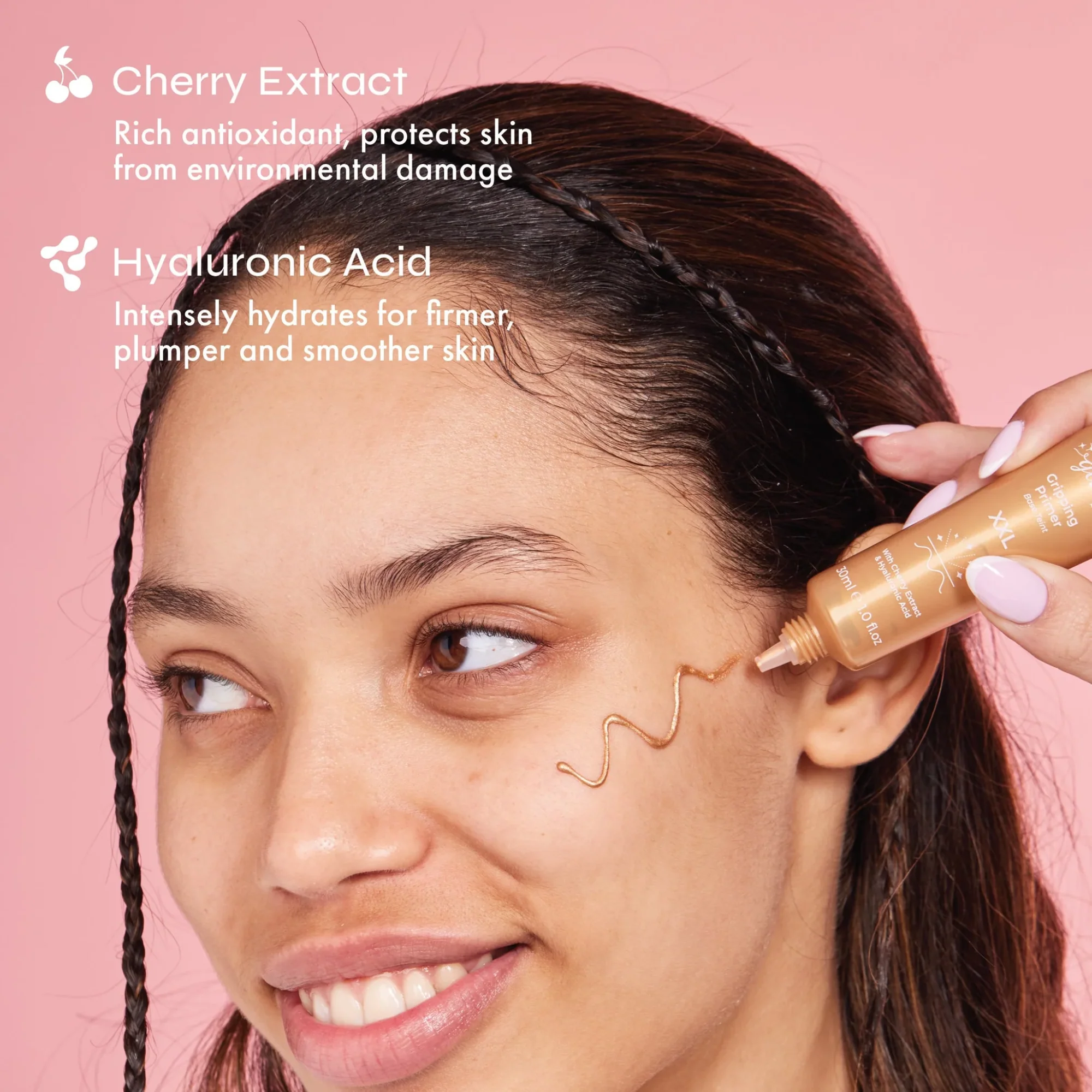 The Beauty Crop - Oui Cherrie Glow Gripping Primer - Image 4